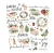 Simple Stories Foam Stickers - Vintage Evergreen Memories