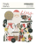 Simple Stories Chipboard Pieces - Mistletoe & Holly 