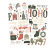 Simple Stories Foam Stickers - Mistletoe & Holly 