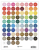 Tim Holtz Distress Large Round Label Sheet White 