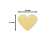 Craft Punch Heart Small 1.3x1.6cm