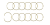 Book Binding Rings 50mm Gold 