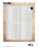 Studio Light Cottage Christmas Vellum paper pad Backgrounds