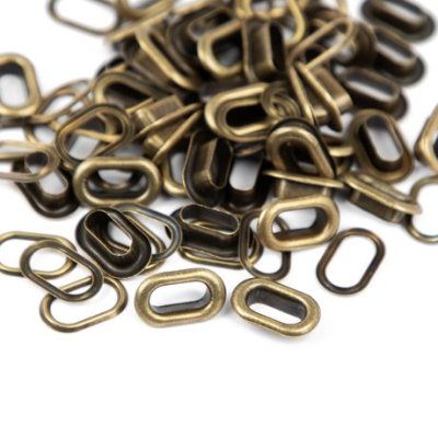 We R Crop-A-Dile Oval Eyelets - Koppar