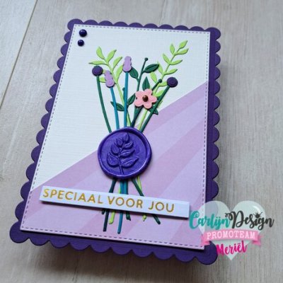 Wax Seal Stamper Outline leaves 