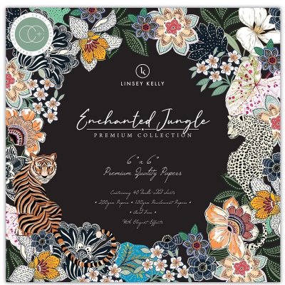 Craft Consortium 6x6 Paperpad - Enchanted Jungle