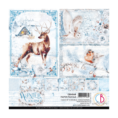 Ciao bella 8x8 Paper Pad - Winter Journey