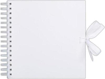 Crafters Companion 8x8 Inch Scrapbook White 