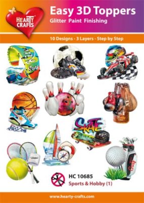 Easy 3D Toppers - Sports & Hobby