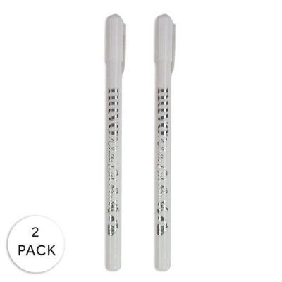 Nuvo 2 Pack Of White Gel Pens