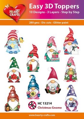 Easy 3D Toppers - Christmas Gnome