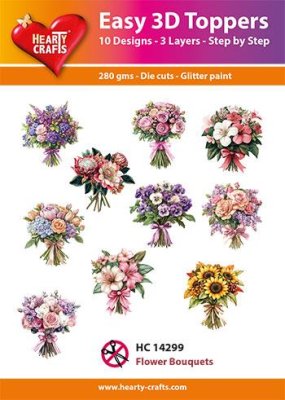 Easy 3D Toppers - Flower 
