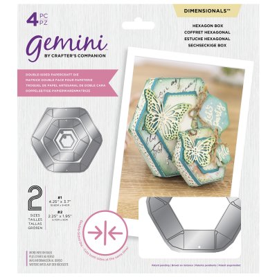 Gemini Double-Sided Die - Hexagon Box