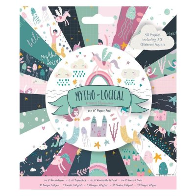 Papermania 6x6 Paper Pad - Mytho-Logical