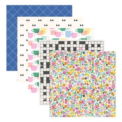 Spellbinders Designer 6x6 Paper Pad - Breakfast in Bed