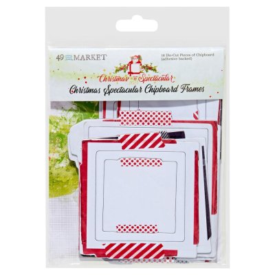 49 and Market Chipboard Frames - Christmas Spectacular 2023