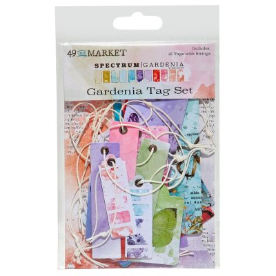49 and Market Tags Set - Spectrum Gardenia 