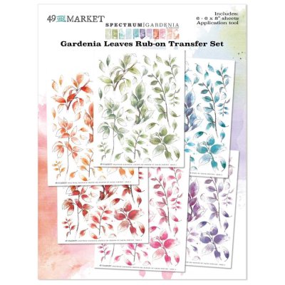 49 and Market Rub On - Spectrum Gardenia Leaves