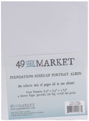 49 & Market Foundations Mixed Up Album White