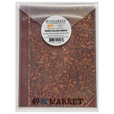 49 and Market 6x8 Collage Sheets - Color Swatch: Peach
