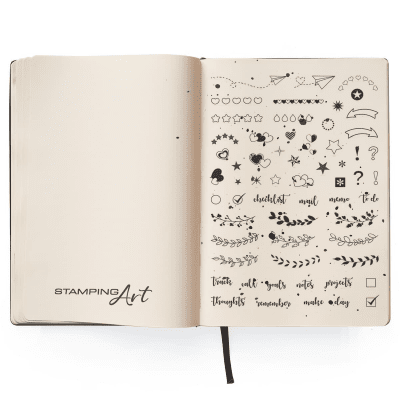 Ciao Bella Clear stamp set- Bujo Planner