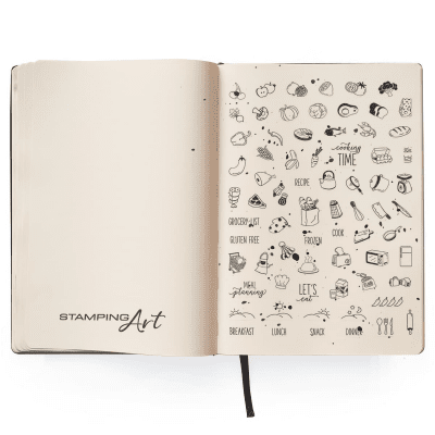 Ciao Bella Clear Stamp Set - Bujo Cooking