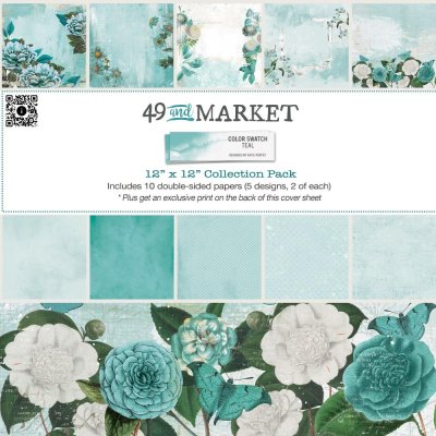 49 And Market 12x12 Collection Pack - Teal