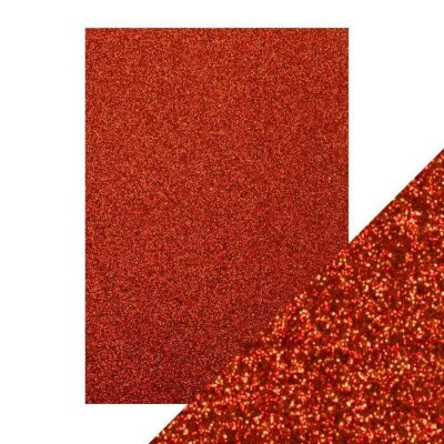 Craft Perfect Glitter Card - Ruby Ritz A4