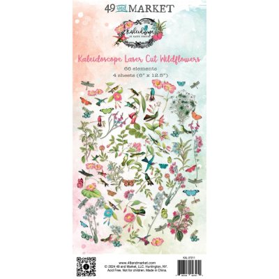 49 and Market Laser Cut Outs - Wildflower, Kaleidoscope