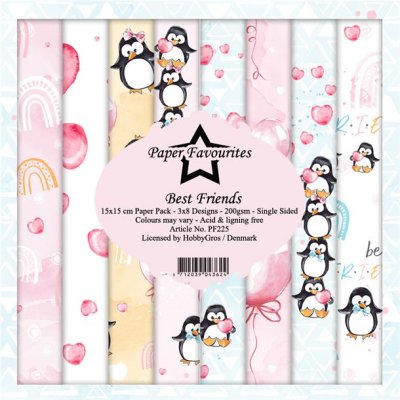 Paper Favourites Paper Pack 6x6x - Best Friends
