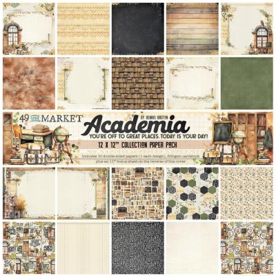 49 and Market 12x12 Collection Pack - Academia