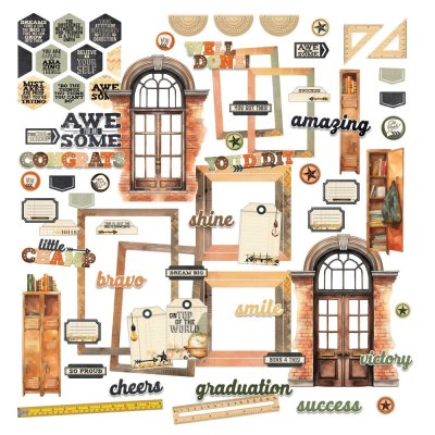 49 and Market Diecuts - Academia