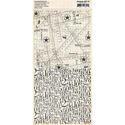 49 and Market Washi Tape Sheet Set - Academia