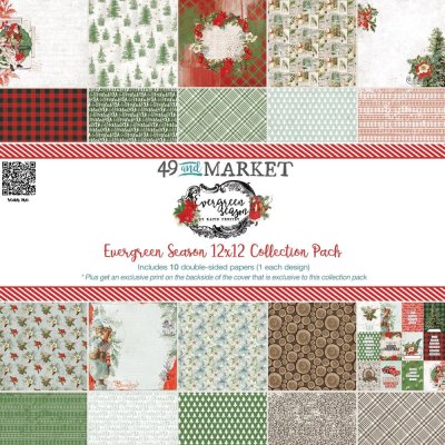 49 and Market 12x12 Collection Pack - Evergreen Season