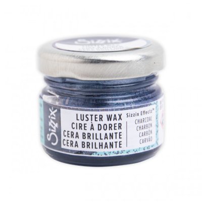 Sizzix Effectz -Luster Wax - Charcoal 