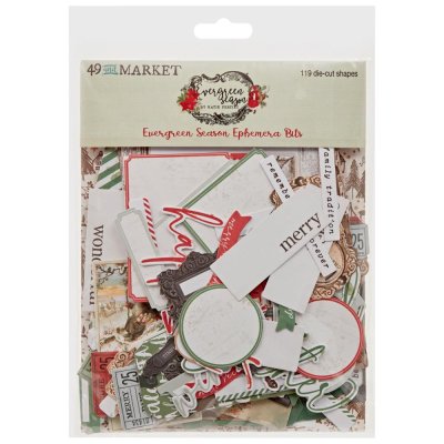 49 And Market Ephemera Bits - Evergreen Season