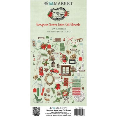 49 And Market Laser Cut Outs - Elements Evergreen Season