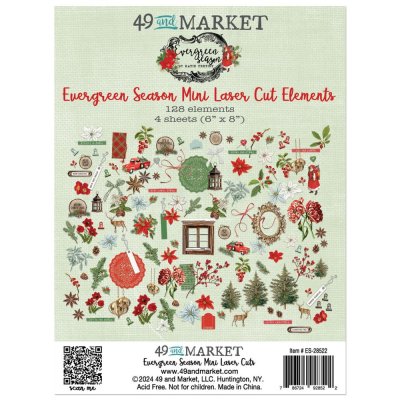 49 And Market Mini Laser Cut Outs - Evergreen Season