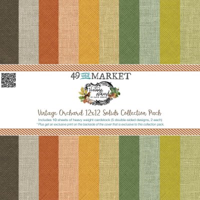 49 & Market 12x12 Collection Pack - Vintage Orchard Solids