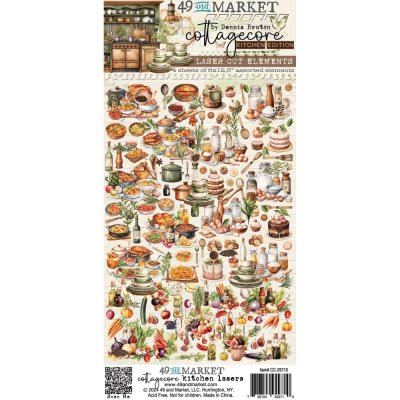 49 And Market Laser Cut Outs - Cottagecore Kitchen Edition