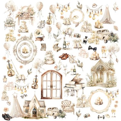 49 And Market Laser Cut Outs Elements - One Perfect Day