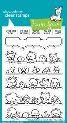 Lawn Fawn Stamps - Simply Celebrate More Critters