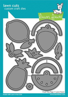 Lawn fawn Dies - Fruit Tiny Tags