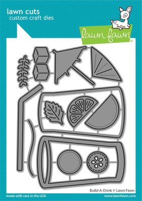 Lawn Fawn Dies - Build-a-Drink