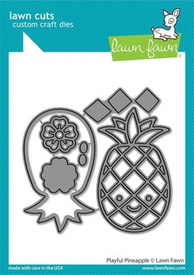 Lawn Fawn Dies - Playful Pineapple