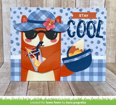 Lawn Fawn Dies - Woodland Critter Huggers Summer add-on