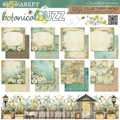 49 And Market 12x12 Collection Pack - Botanical Buzz