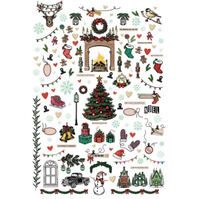 49 And Market Laser Cut Outs Elements - Mistletoe And Memories