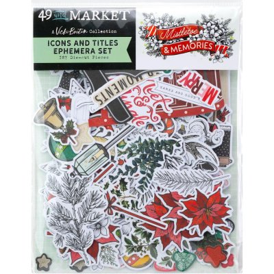 49 And Market Die-Cuts Icons - Mistletoe And Memories