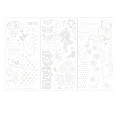 49 And Market Rub-On Transfer Set - Irresistible Curiosities